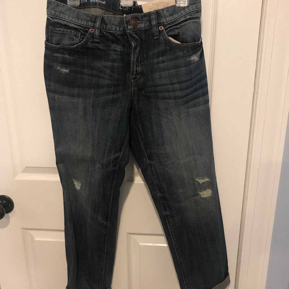 Loft boyfriend jeans